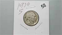 1920s Buffalo Nickel yw3058