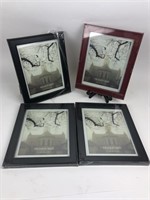 Four Brand New 8 x 10" Picture Frames