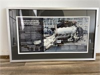 Framed Ford F150 Poster