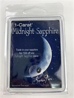 1 Carat Midnight Sapphire