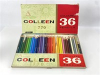 Vintage Colleen 770 Colored Pencils (36)