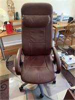 Leather Backsaver Office Chair