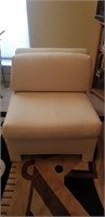 Armless Upholstered Chair