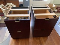 (2) Lateral Filing Cabinets