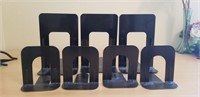 (7) Metal Bookends