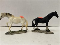 2 Horse Figurines