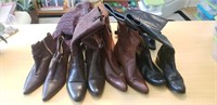 (7) Assorted Boots