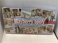 Mayberry-opoly game.  Sealed. 2007.