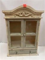Farmhouse Style Small Cabinet Wall or Table Top