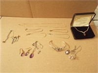Jewelry - including Sterling, 925, Garnet