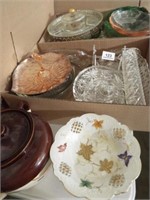 Dishes, mostly Glass - Variety - 2 boxes +