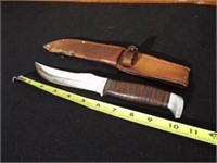 Case XX Fixed Blade Knife, Sheath, 10"