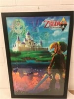 24" x 36" Legend of Zelda Framed Poster