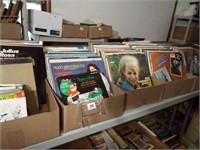 Records - 12", 10", 7" - 5 boxes