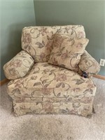 Floral Upholstered Chair