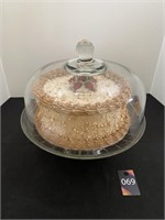 Cake Plate & Dome