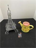 Eiffel Tower Tea Light Holder & Candle
