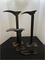 Cast Iron Cobbler Shoe Stands