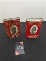 Prince Albert Tobacco Tins