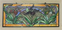 Stained Glass Hanging Panel.