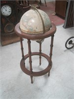 Crams Imperial World Globe on floor stand