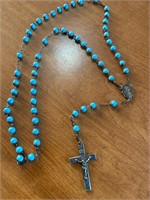 Vintage Rosary Marked Sterling