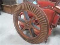 large wood gear mold for sand casting a gear