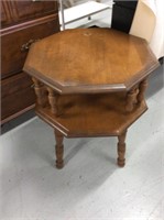 Octagon side table