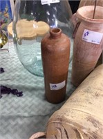 Vintage clay bottle