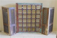 Egyptian Architectural Spindle Fretwork Panels.
