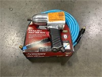 1/2" Husky Air Impact Wrench And 50 Foot Air Hose