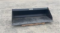 Never Used 7 ft Bucket w/ Skid Steer Quick Attach
