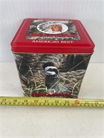 1996 Limited Edition Red Man Quail Tin (red)