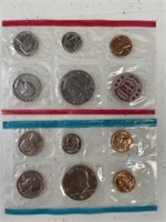 1972 Uncirculated Mint Set both Issues