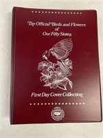First Day Cover Collection Birds & Flowers