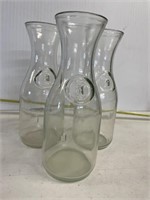 Glass Bottles Since 1852 Lot of 3