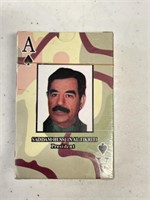 Saddam Hussein Irag Playing Cards