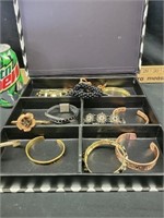 Box w/ 12 costume bracelets