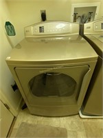 GE Profile dryer (27"w x 25"d)  like new