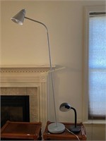 pole lamp & desk light