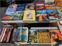 37 National Geographic HB books & 21 Traveler