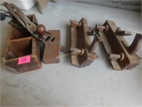 early wooden planes & Sargent metal plane