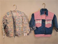 2 Spring Jackets for Little Girls in sizes 4 & 5