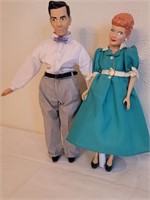 Vintage Lucy and Ricky Dolls by Dynasty Doll