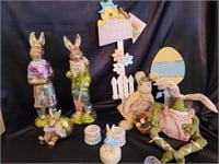 Easter Decor Lot as pictured