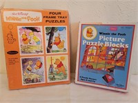 (2) Vintage Winnie the Pooh Puzzles