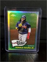 Rare 2021 Topps Chrome Ronald Acuna Jr. Insert