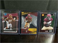 (3) Mint 2020 Chase Young Rookie Football Cards