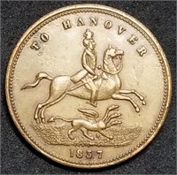 1862 Victoria Queen of Great Britain Token