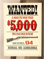 Advertisement Winchester Wanted Poster